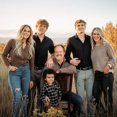 Chiropractor Fort Collins CO Chad Decklever With Family